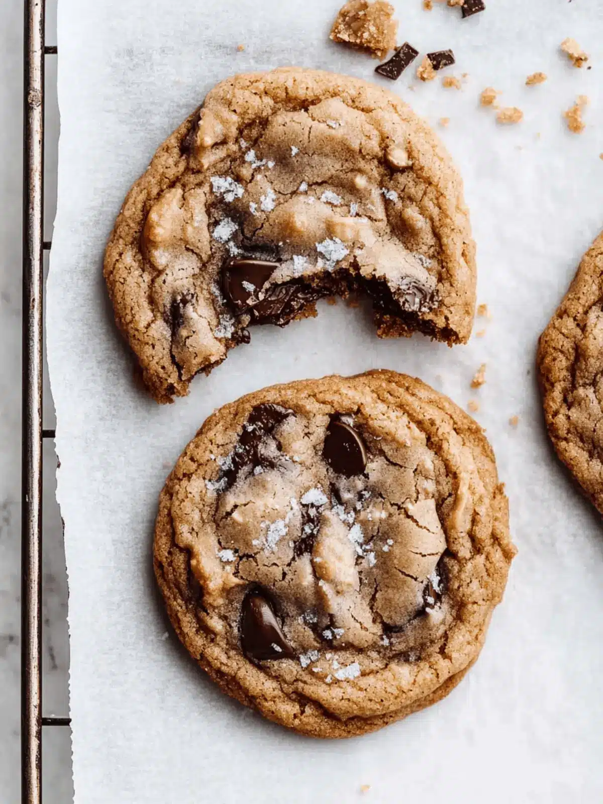 Brown Butter Toffee Chocolate Chip Cookies