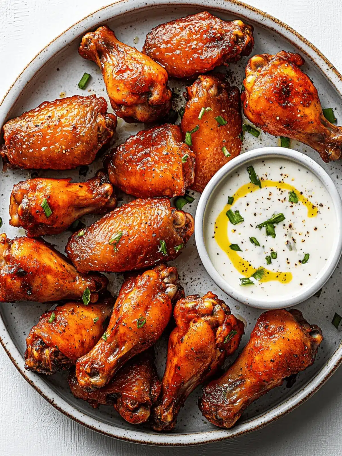 Crispy Baked Chicken Wings