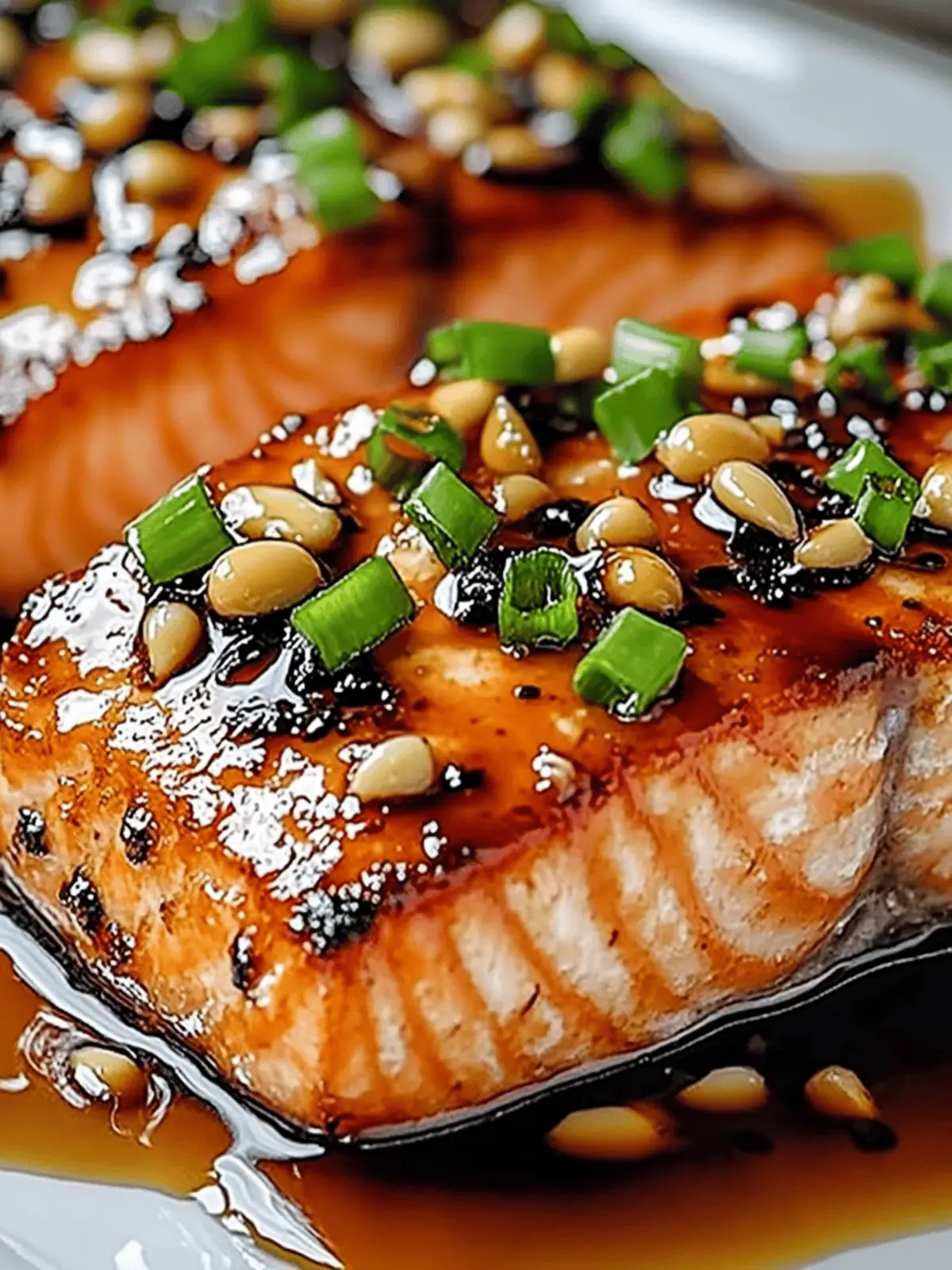 Easy Crispy Honey Garlic Glazed Salmon