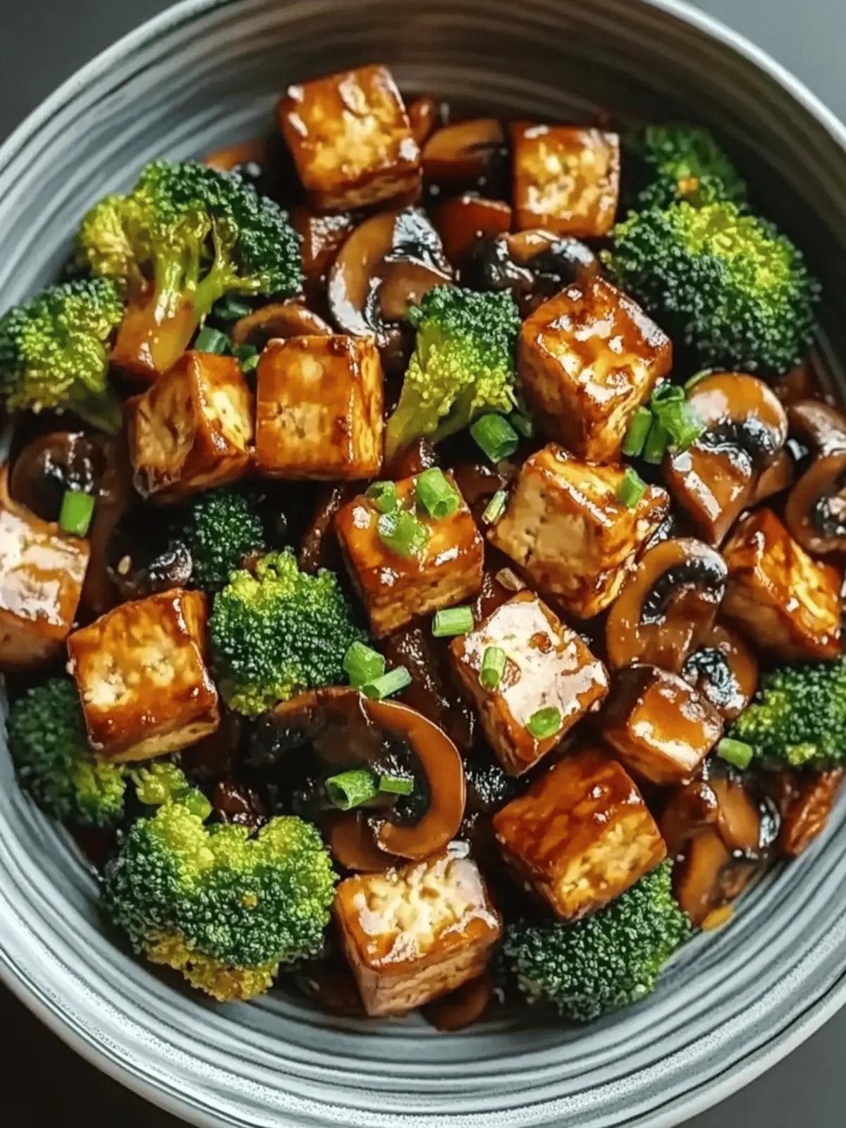 Mushroom and Tofu Stir-Fry (25-Minutes)