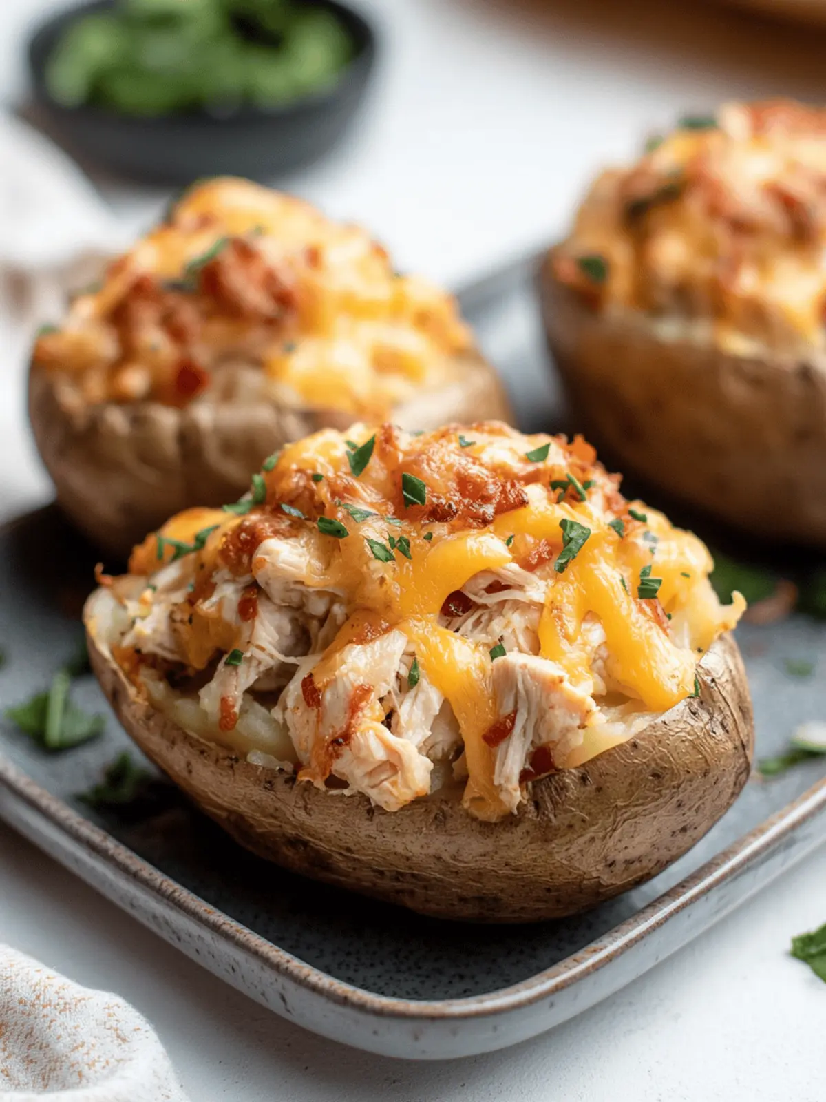 Irresistible Crack Chicken Stuffed Baked Potatoes Recipe 2 Crack Chicken Stuffed Baked Potatoes