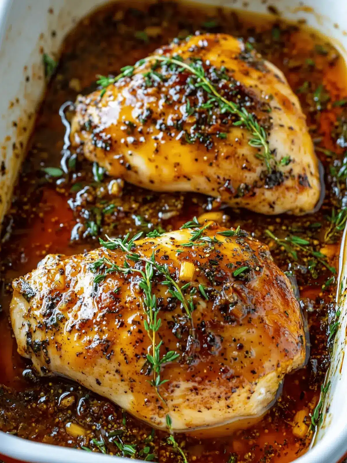 Easy Baked Honey Dijon Chicken