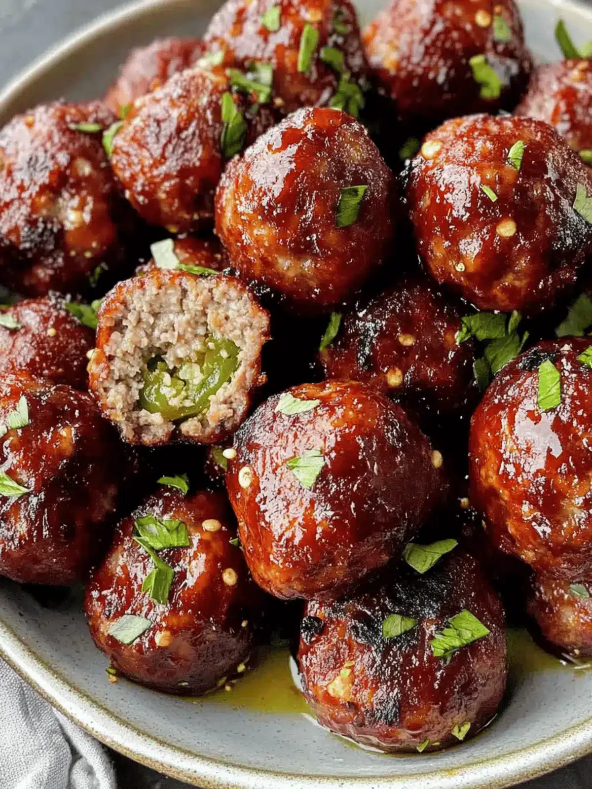 Jalapeno Popper Smoked Meatballs: Flavor Explosion Awaits 2 Jalapeno Popper Smoked Meatballs