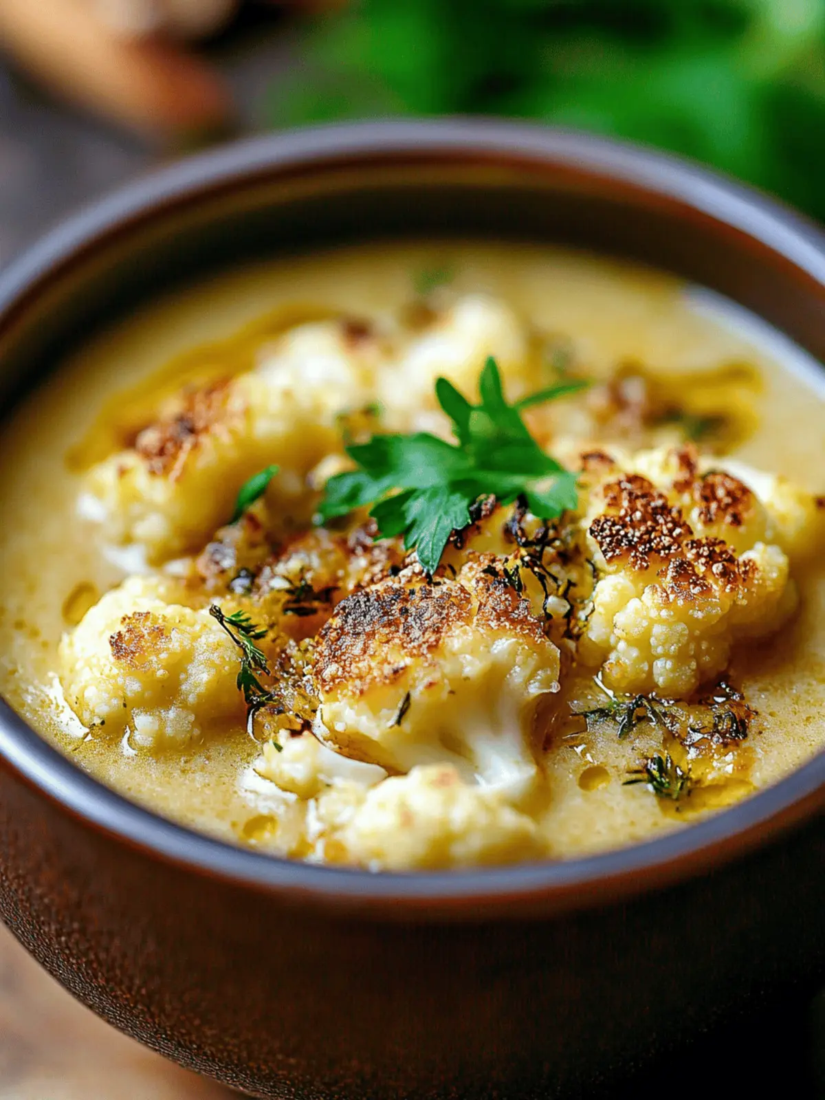 Creamy Roasted Cauliflower Soup for Cozy Nights In 3 Roasted Cauliflower Soup