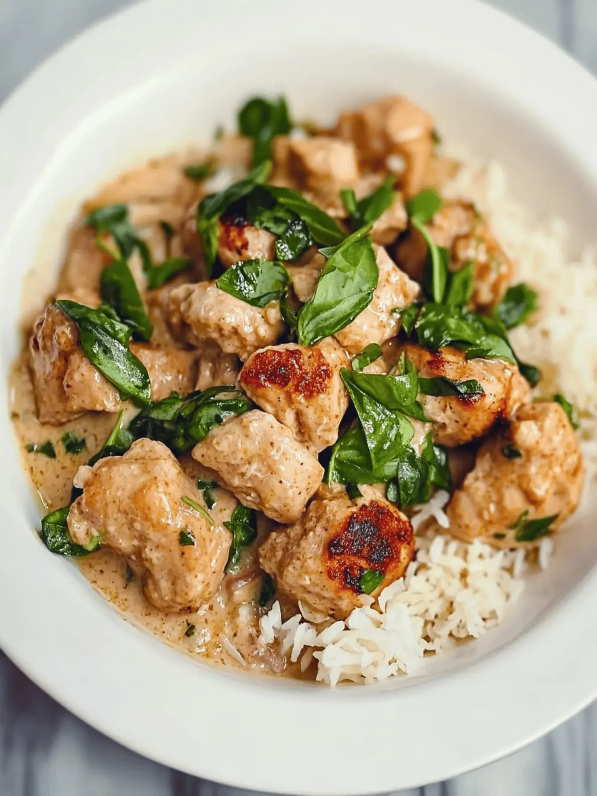 Basil Chicken in Coconut Curry Sauce for Cozy Weeknight Dinners 5 Basil Chicken in Coconut Curry Sauce