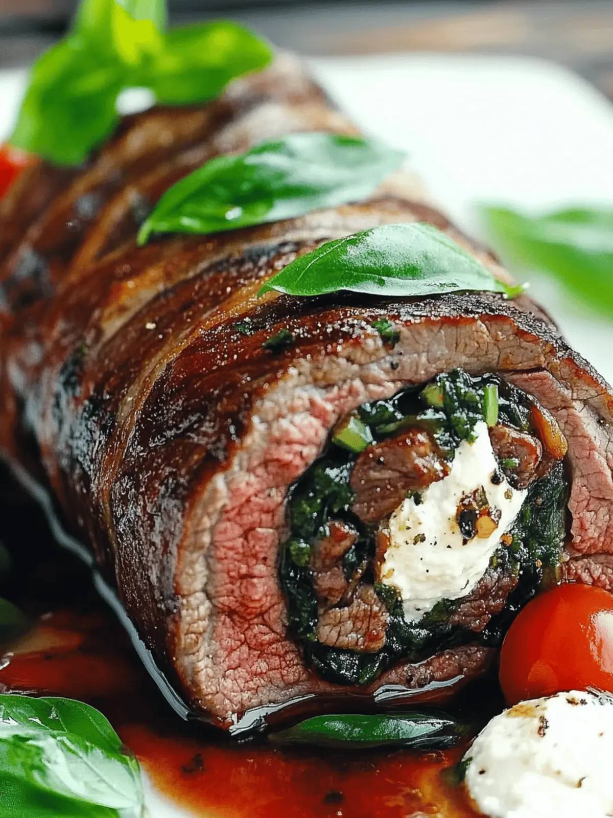 Stuffed Flank Steak