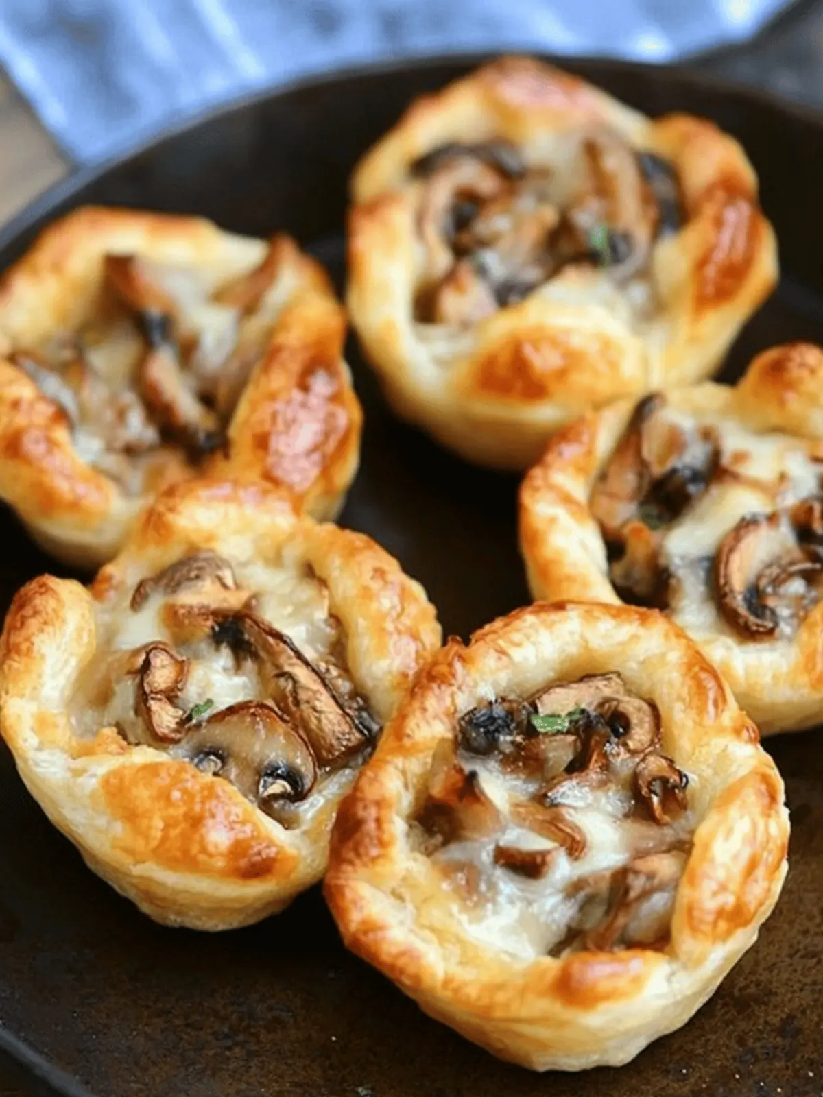 Mouthwatering Mushroom Cheese Puff Bites You’ll Love 4 Mushroom Cheese Puff Bites