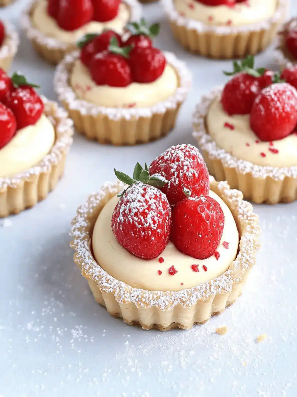 White Chocolate Mousse Tart