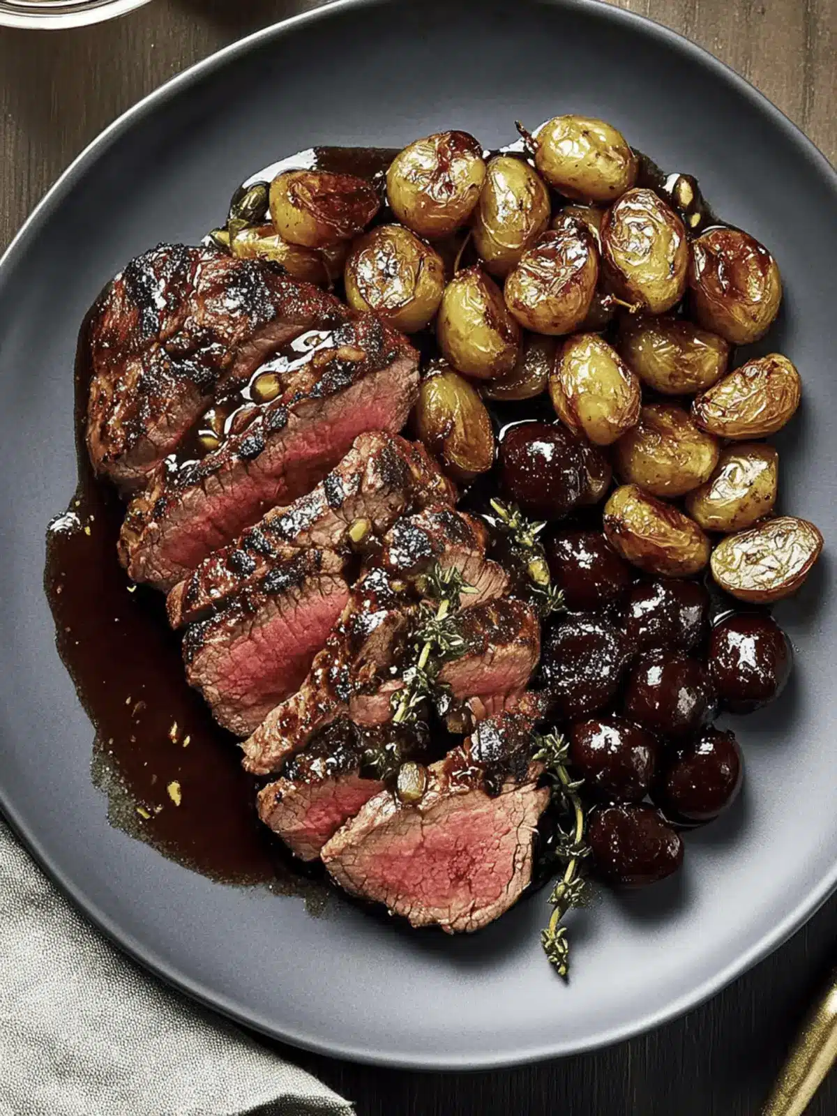 Cherry-Balsamic Sirloin