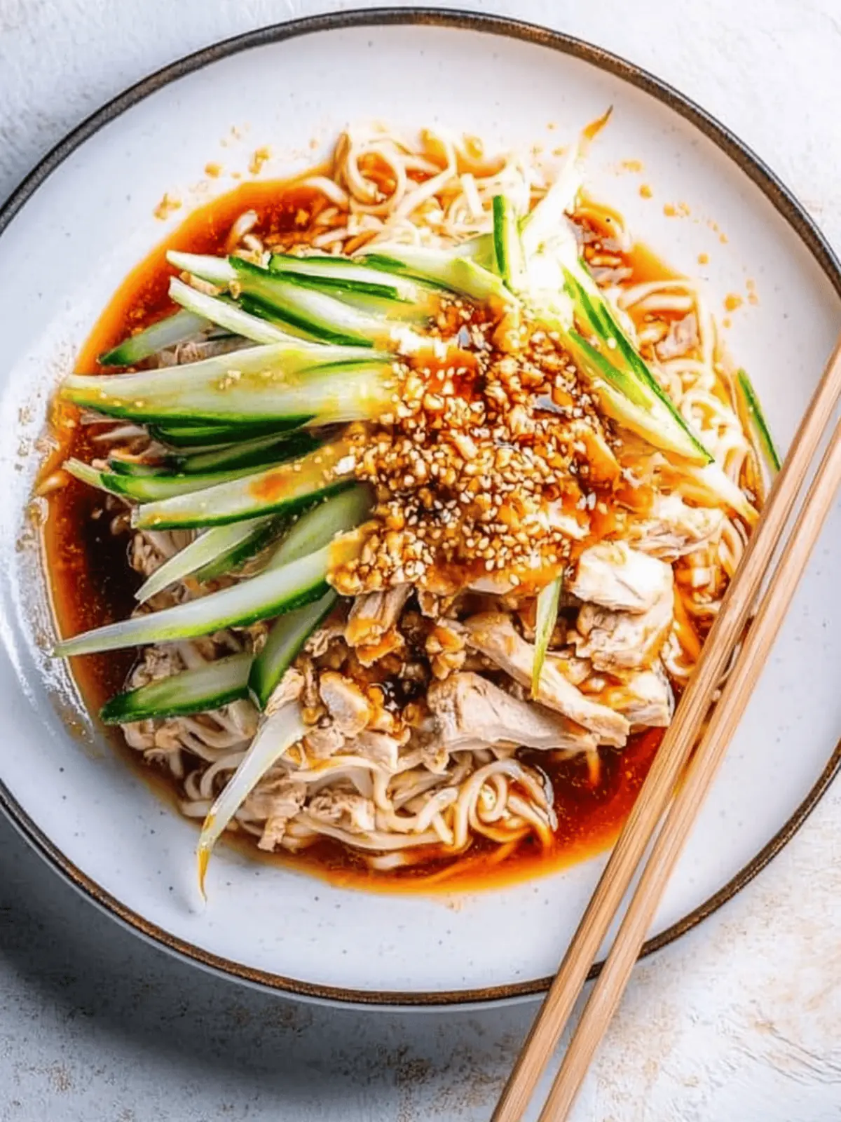 Sichuan Bang Bang Chicken Noodles