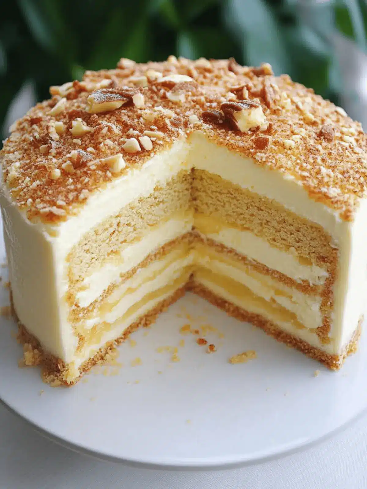 Irresistible Lemon Praline Torte for Your Baking Triumph 3 Lemon Praline Torte