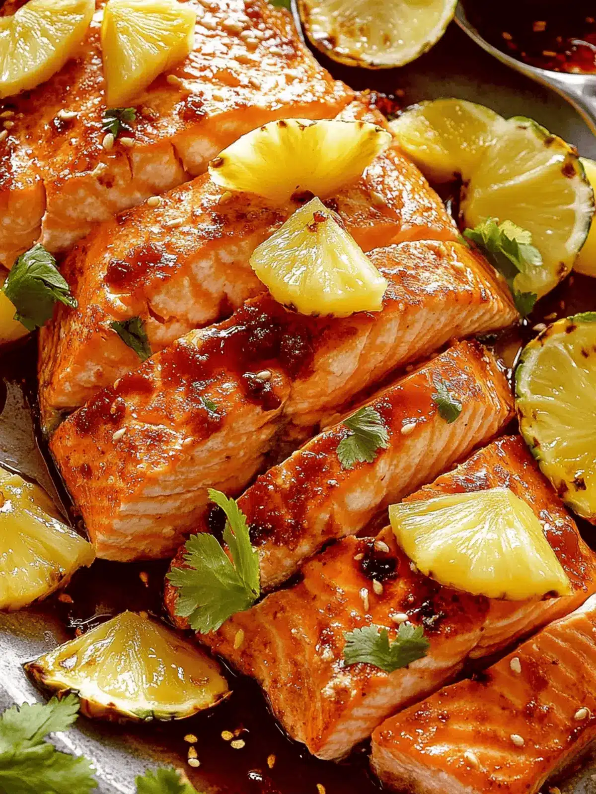 Baked Pineapple Salmon: Your Quick Thai Flavor Escape 2 Baked Pineapple Salmon