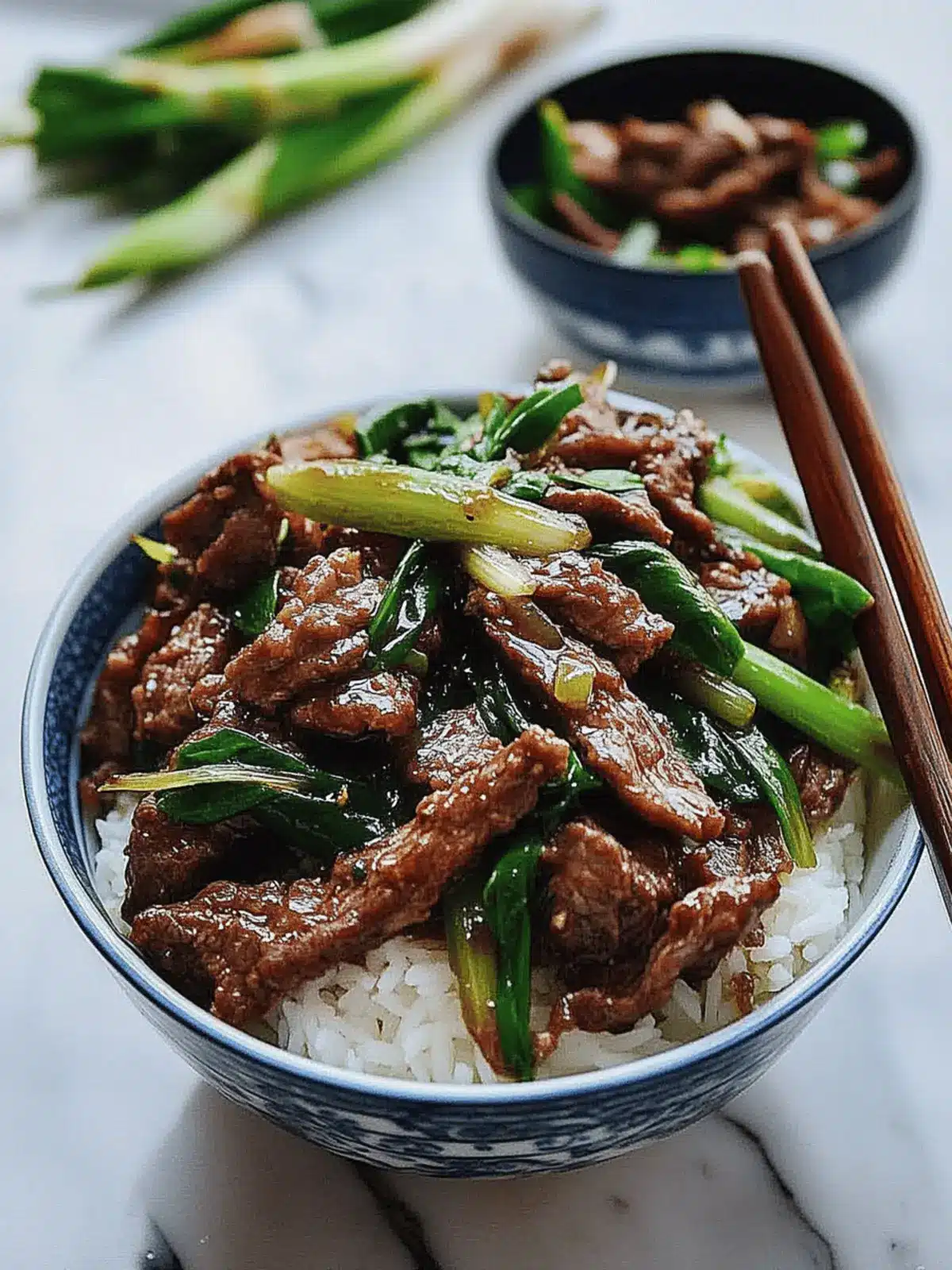 Scallion Beef Stir-fry