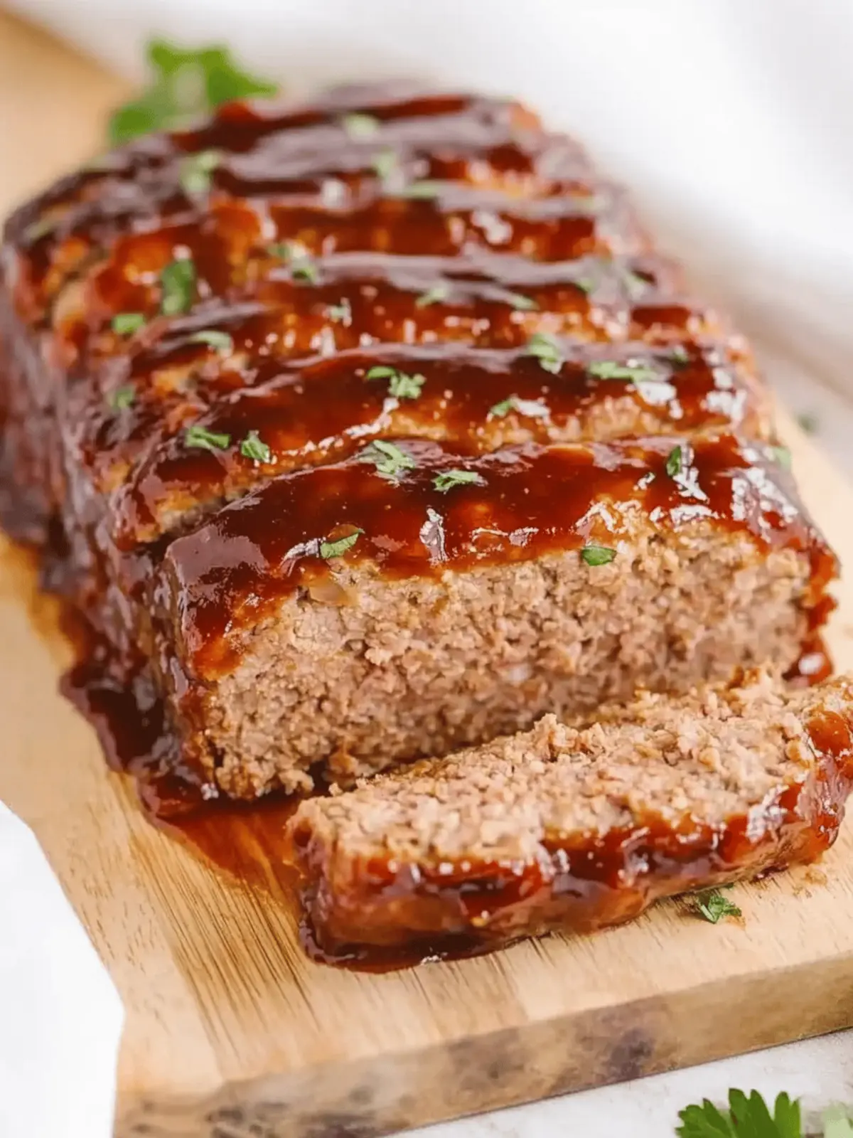 BBQ Glazed Ground Pork Meatloaf Everyone Will Love 4 BBQ Glazed Ground Pork Meatloaf
