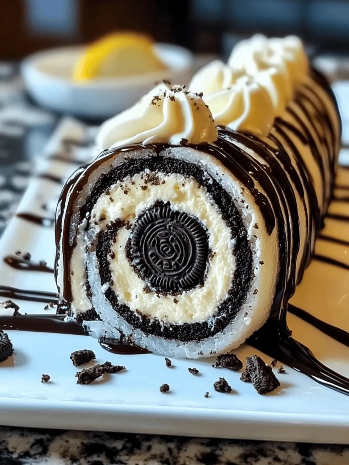 Delicious No-Bake Oreo Cheesecake Sushi Rolls in 15 Minutes 3 No-Bake Oreo Cheesecake Sushi Rolls