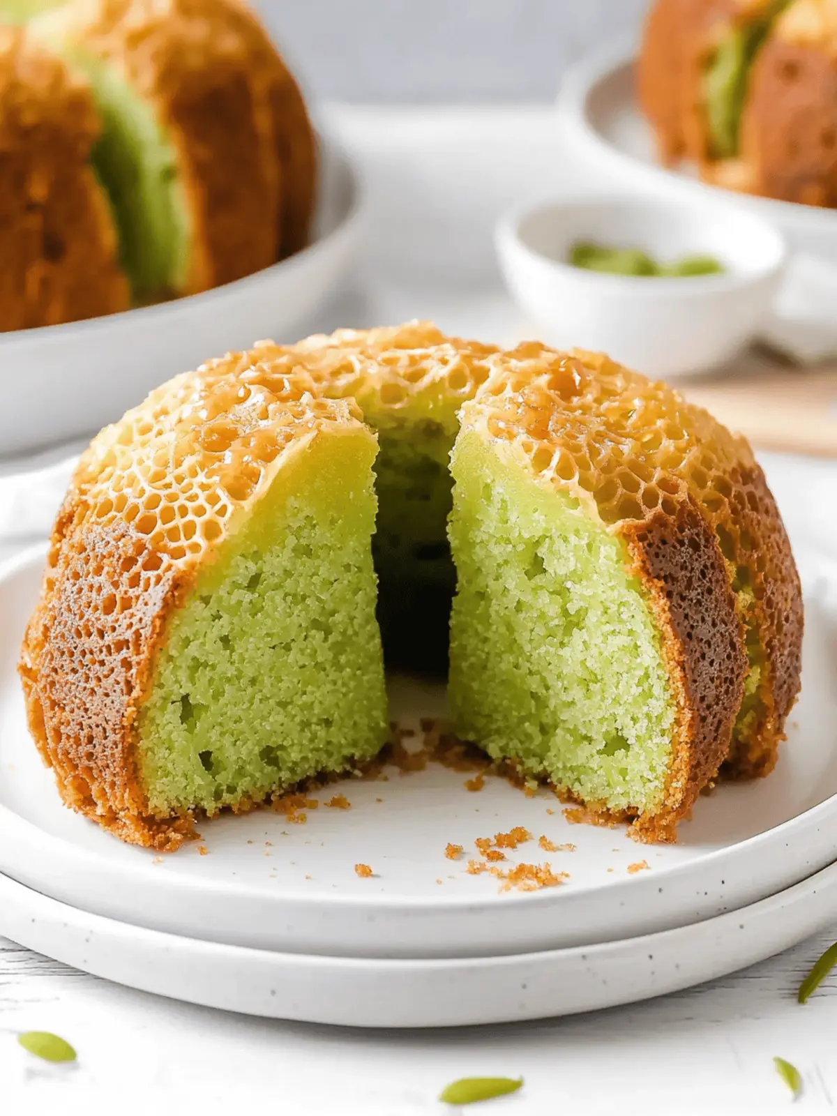 Vietnamese Honeycomb Cake