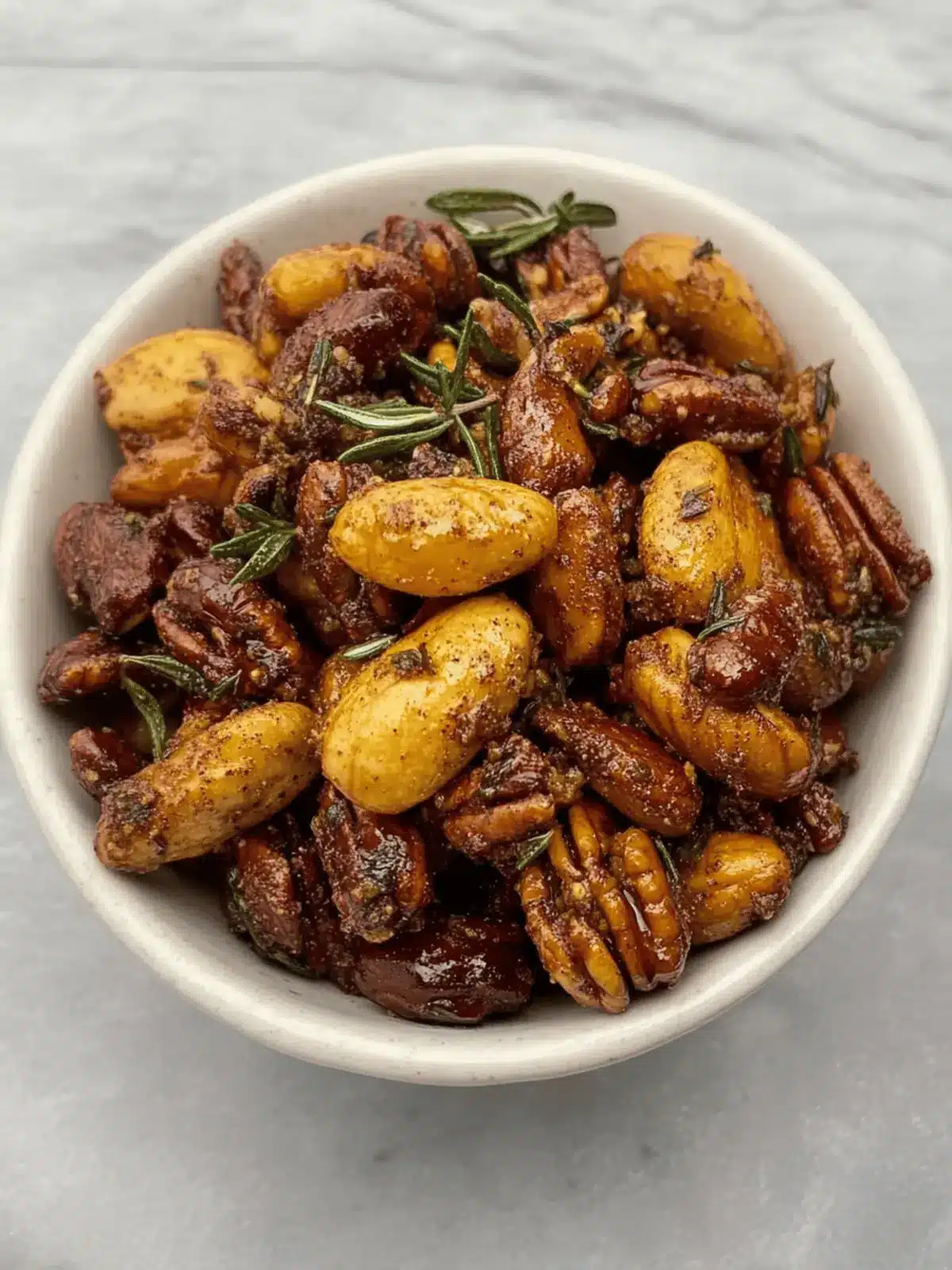 Rosemary Spiced Nuts