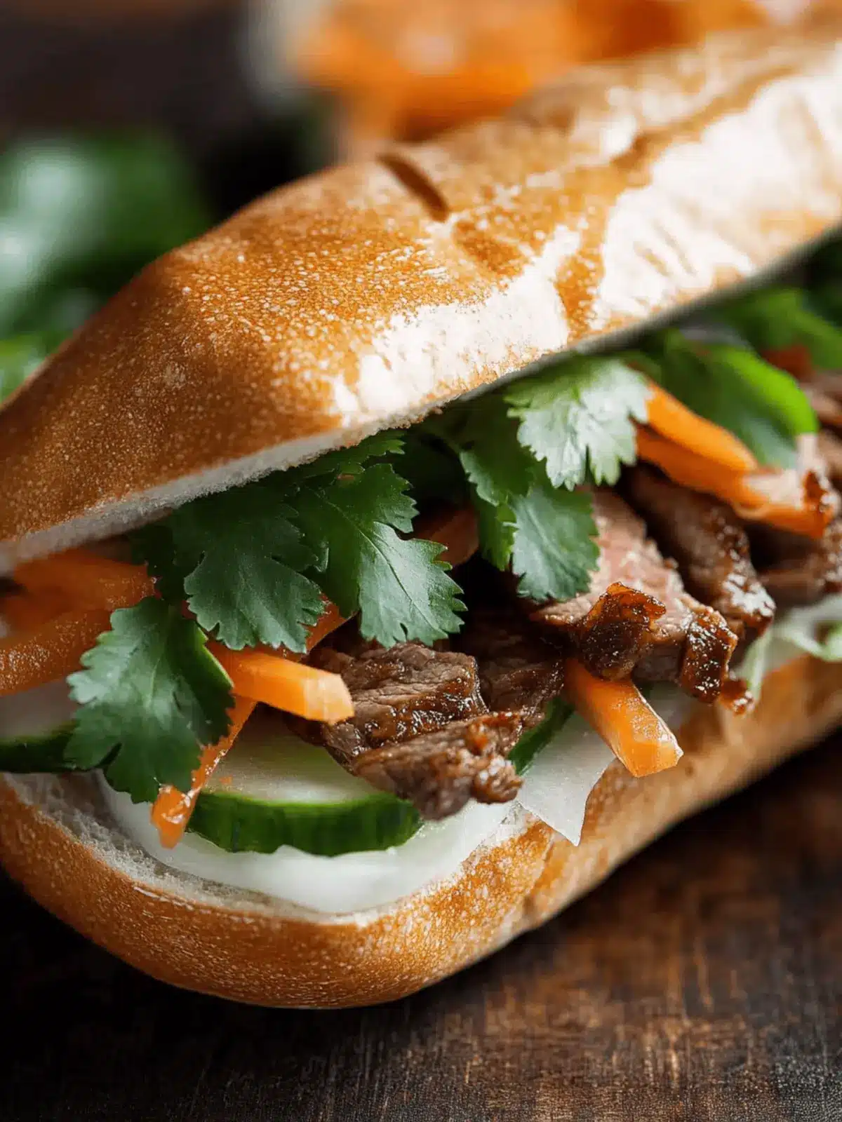 Lemongrass Steak Banh Mi Sandwiches That Wow Every Bite 5 Lemongrass Steak Banh Mi Sandwiches