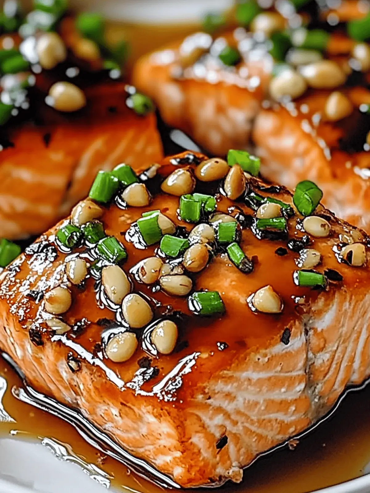 Easy Crispy Honey Garlic Glazed Salmon