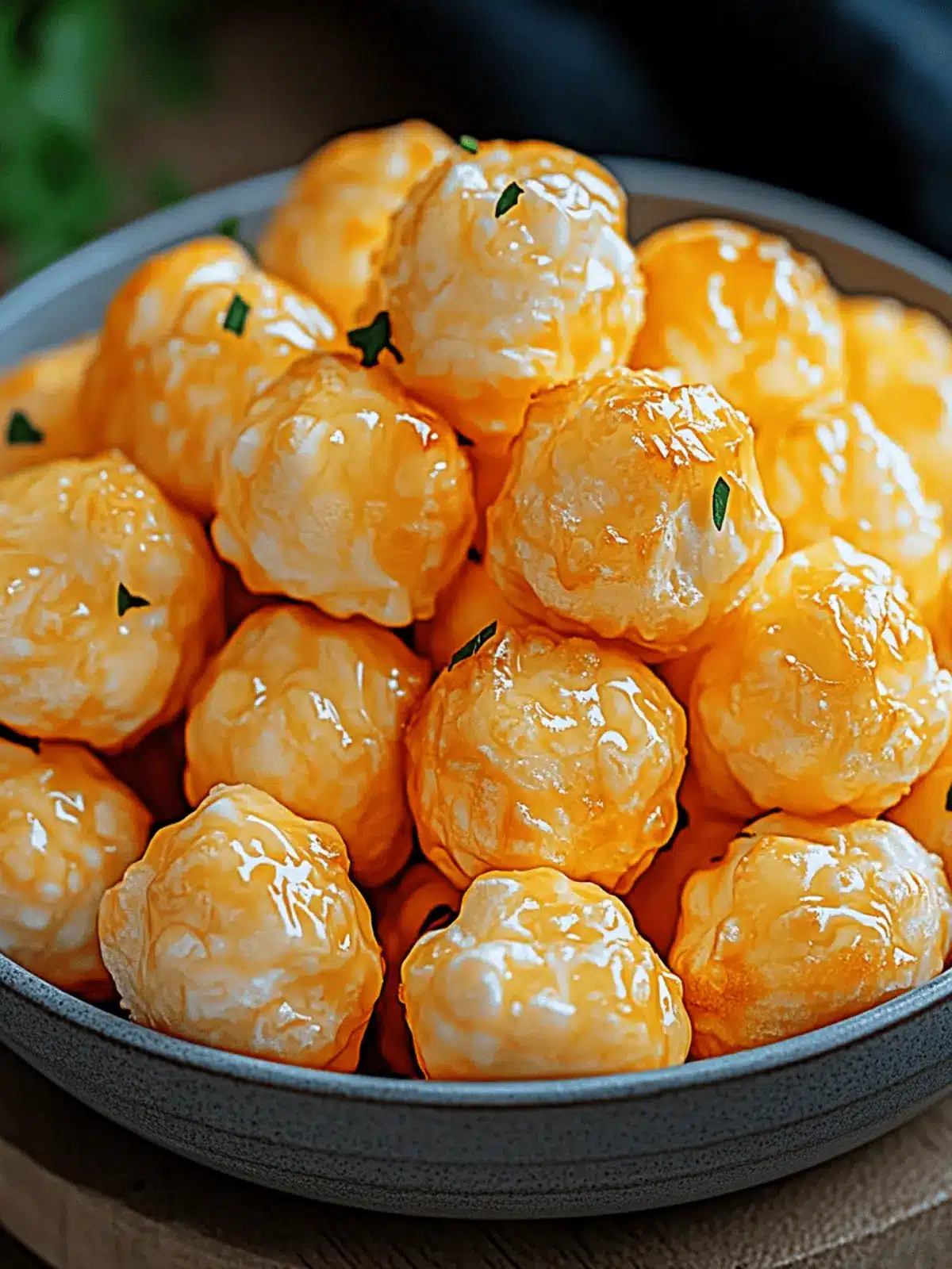 Keto Popcorn Cheese Puffs