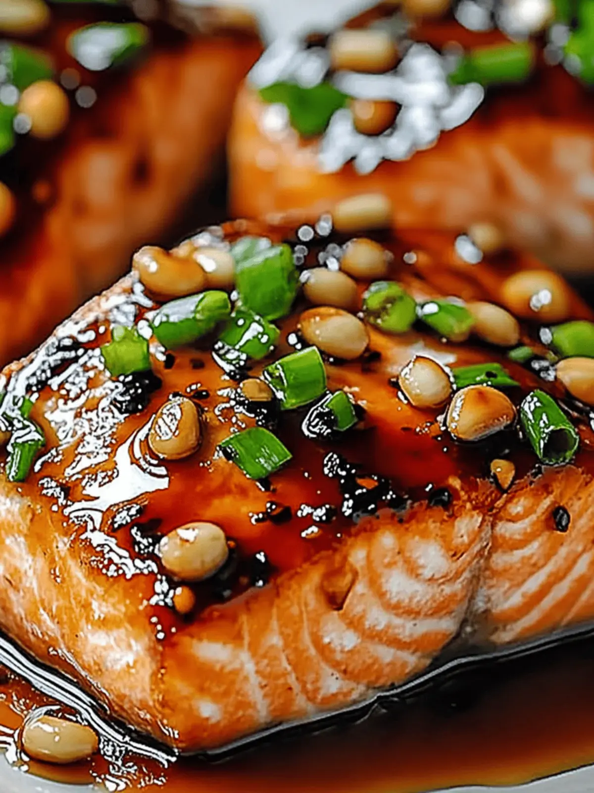 Easy Crispy Honey Garlic Glazed Salmon