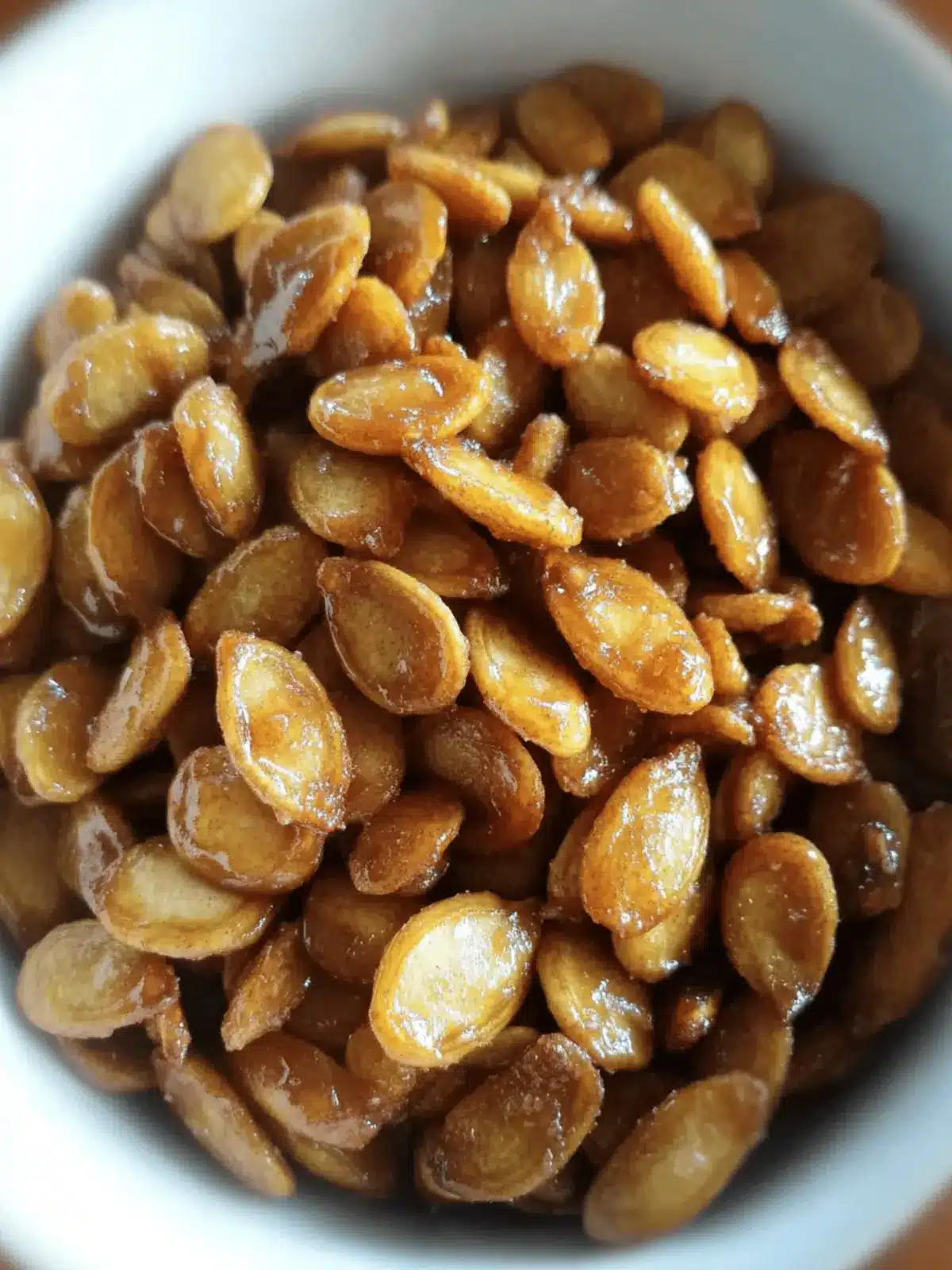 Sweet and Crunchy Candied Salted Caramel Pumpkin Seeds Recipe 3 Candied Salted Caramel Pumpkin Seeds