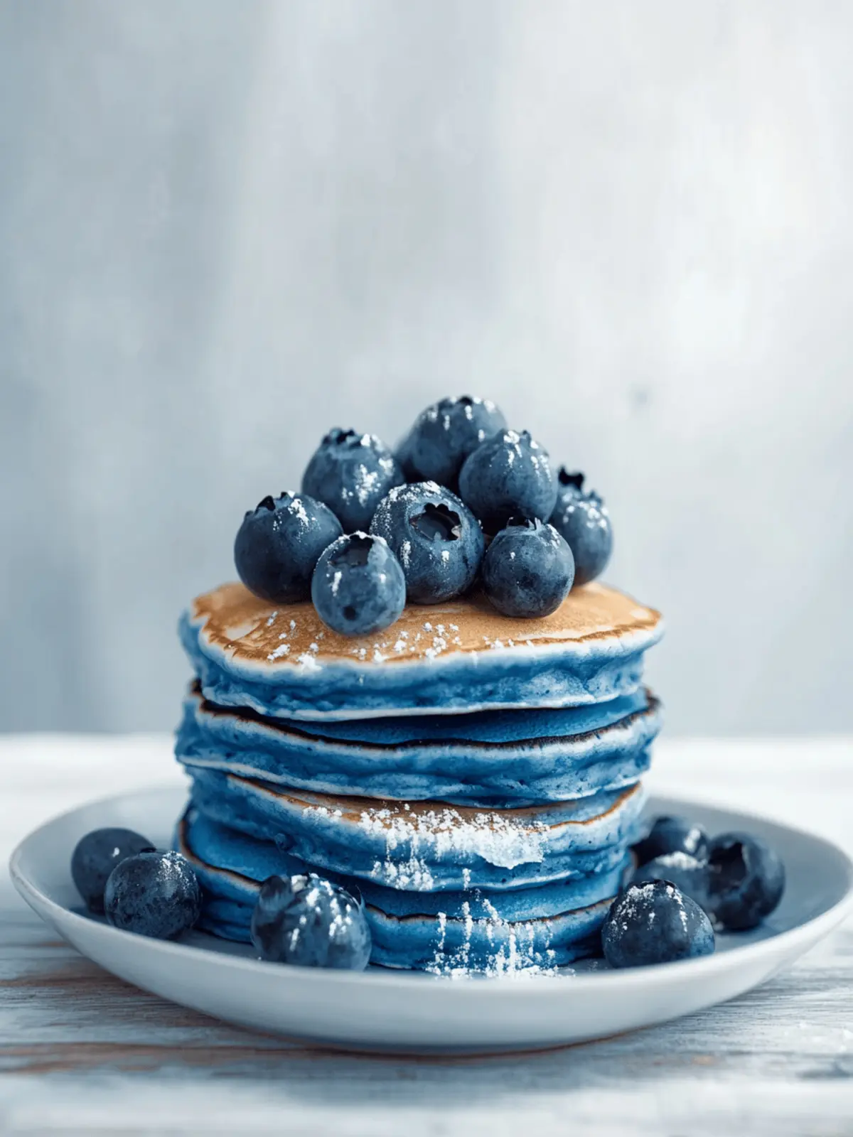 Blue Pancakes Recipe: Flavorful Keto-Paleo Morning Treats 2 Blue Pancakes Recipe