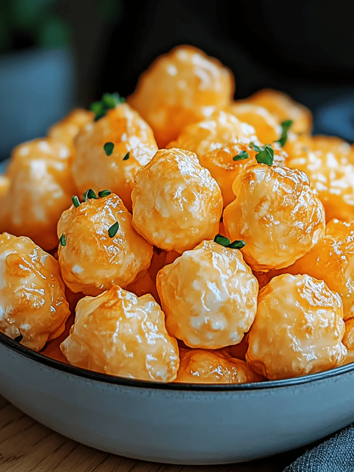 Keto Popcorn Cheese Puffs