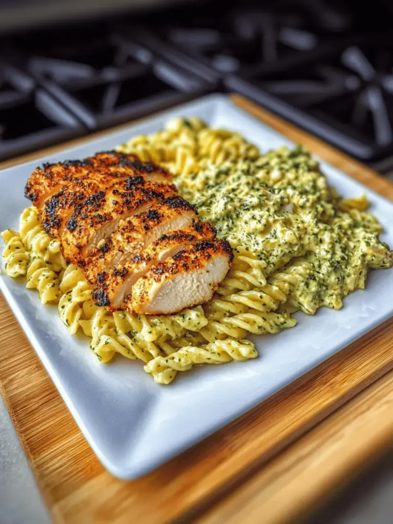 Creamy Garlic Parmesan Chicken Pasta (
