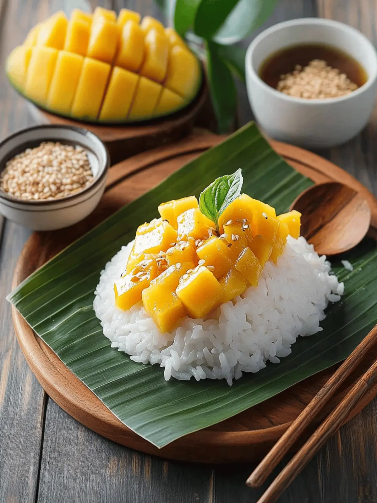 Thai Mango Sticky Rice