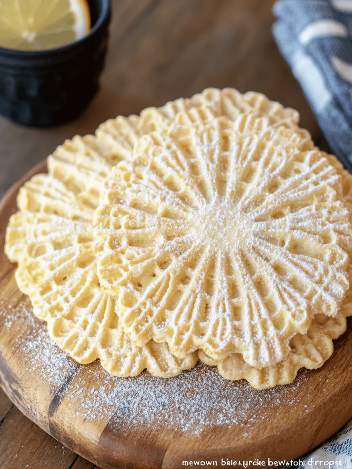 Easy Gluten Free Pizzelles