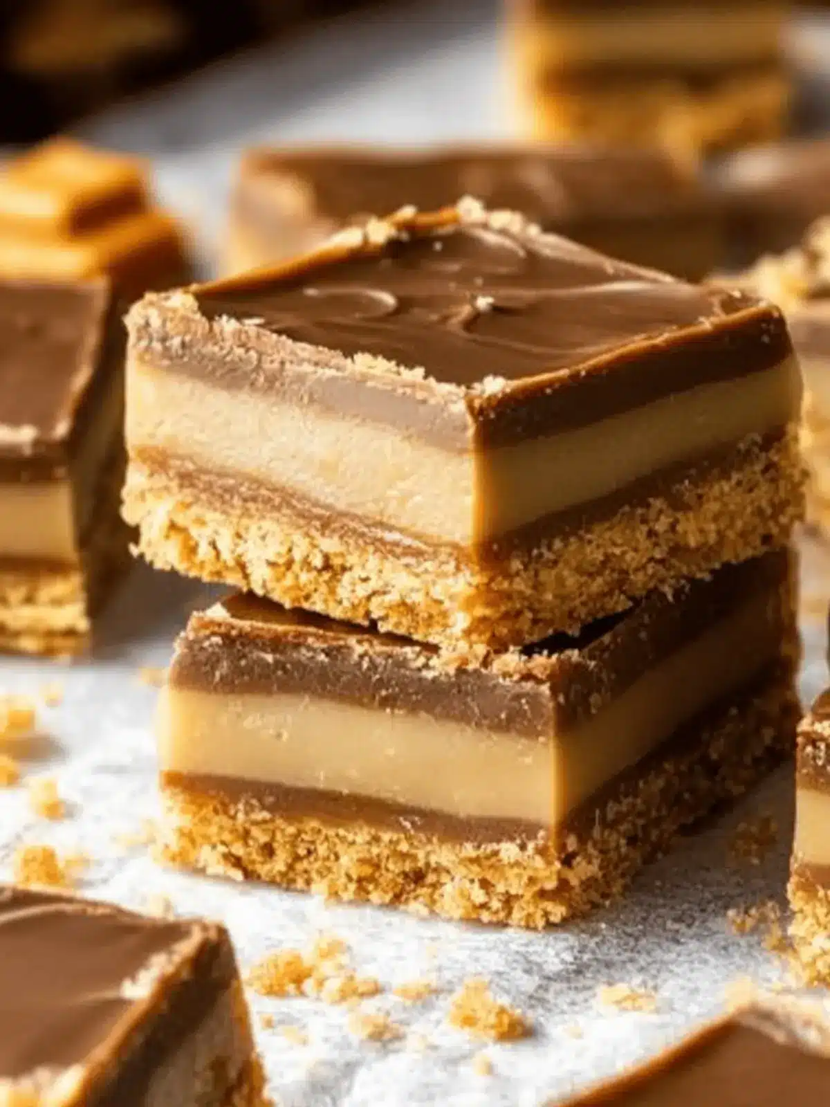 Biscoff Millionaires Shortbread