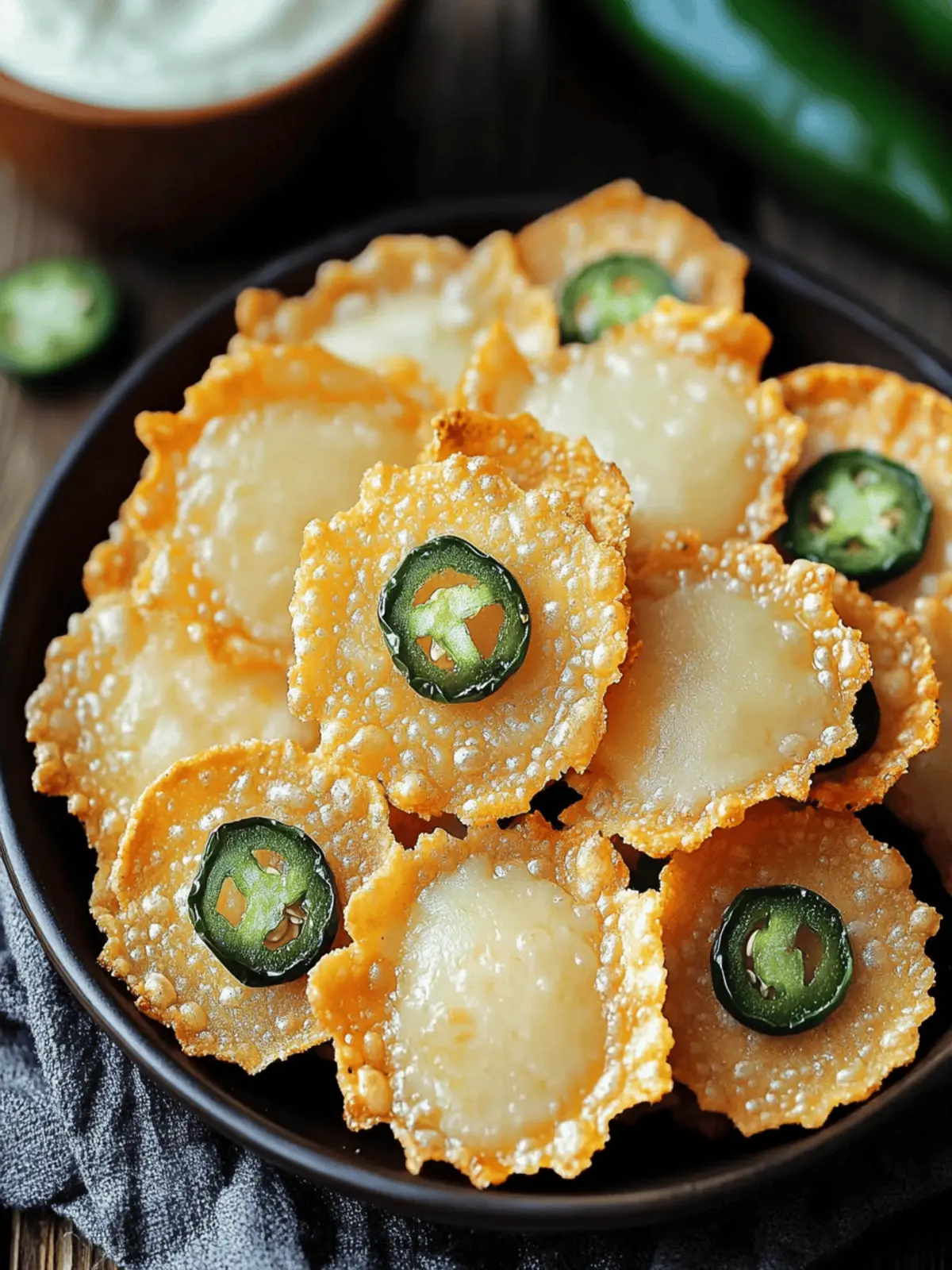 Jalapeño Cheese Crisps: Quick, Bold Flavors in Every Bite 5 Jalapeño Cheese Crisps