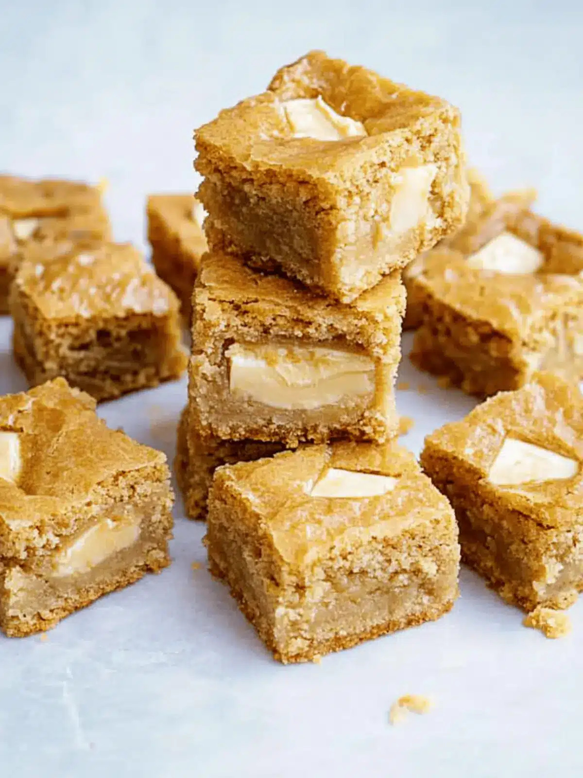 Condensed milk blondies