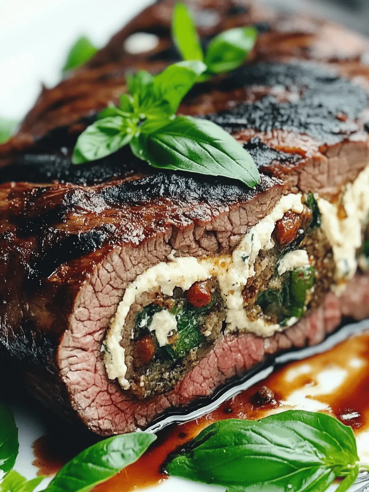 Stuffed Flank Steak