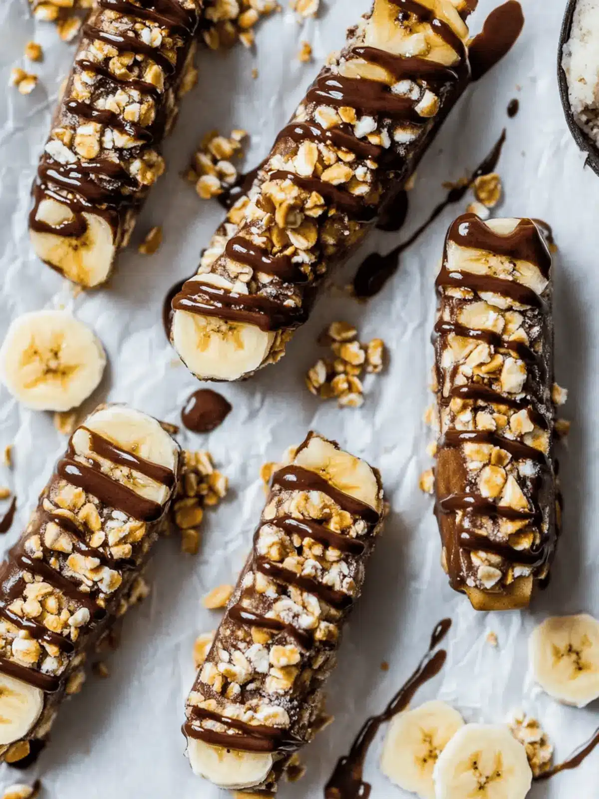 Irresistibly Easy Frozen Banana Snack Bars for Guilt-Free Treats 3 Frozen Banana Snack Bars