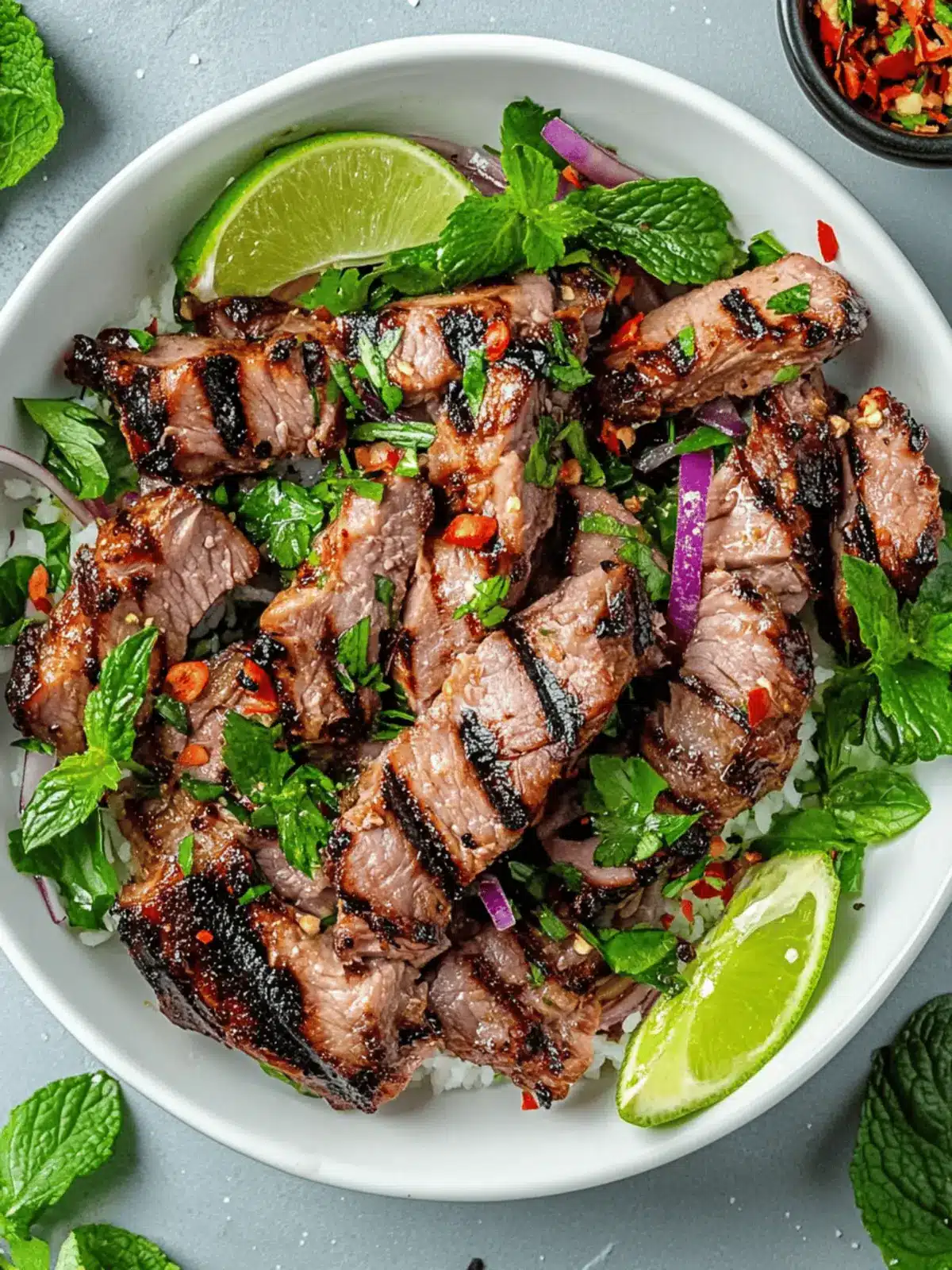 Grilled Thai Pork Salad