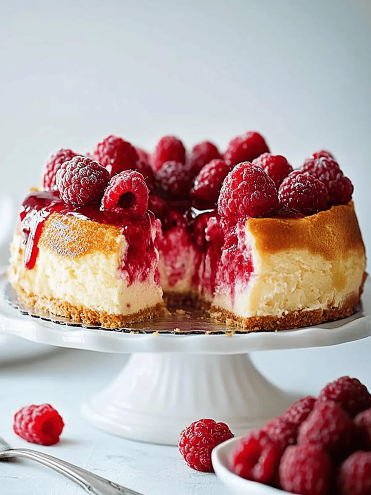 Raspberry Limoncello Souffle Cheesecake for Special Moments 3 Raspberry Limoncello Souffle Cheesecake