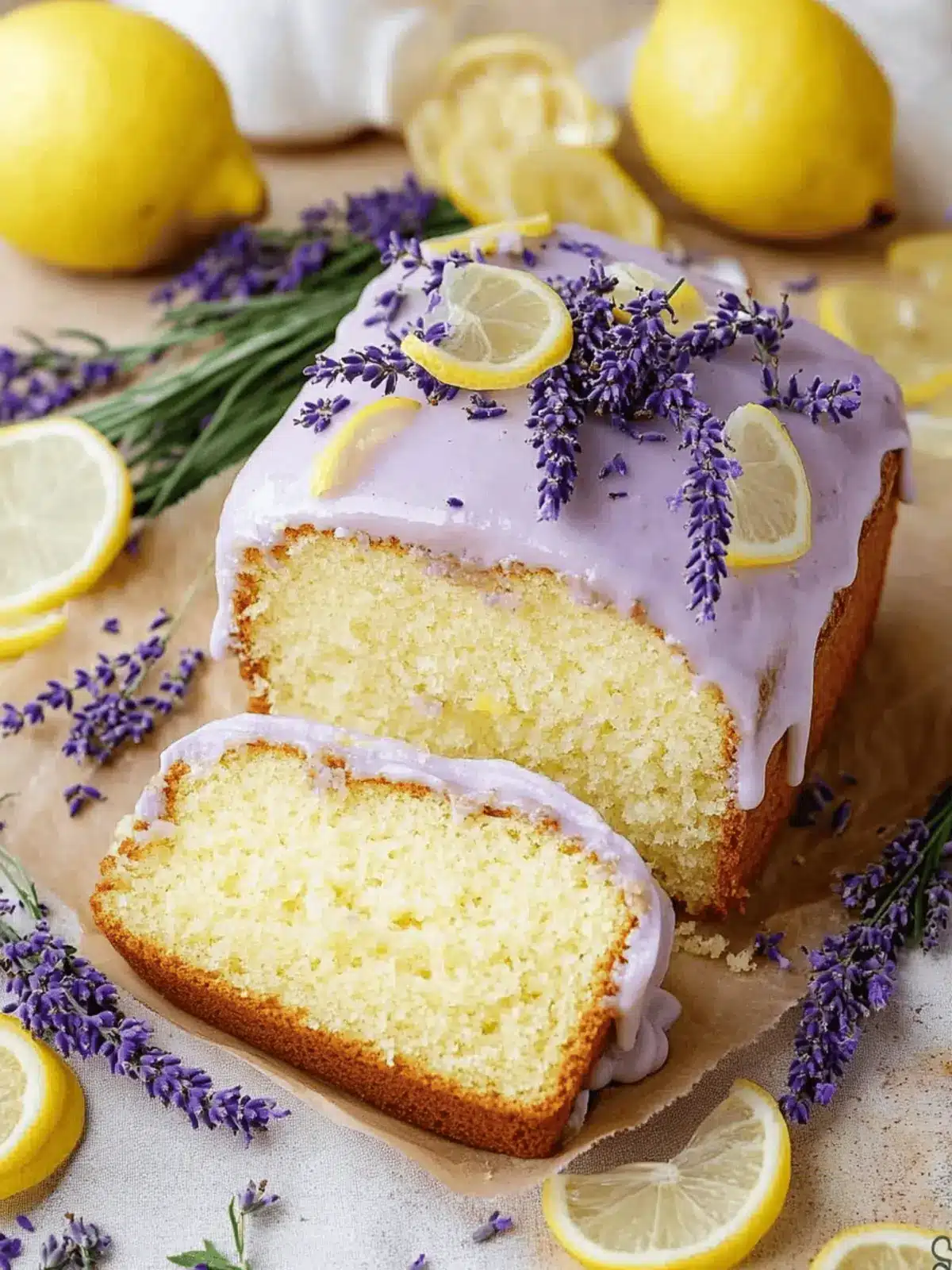Lemon Lavender Cake
