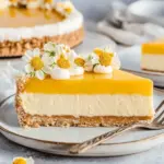 No Bake Vegan Mango Coconut Cheesecake