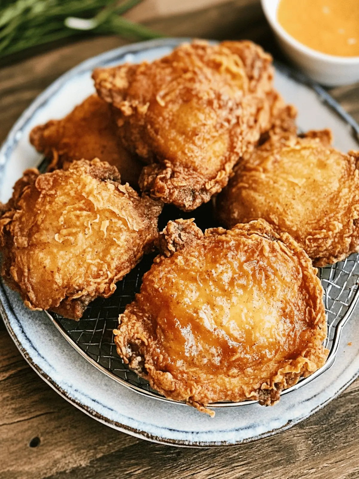 Gluten-Free Garlic Fried Chicken