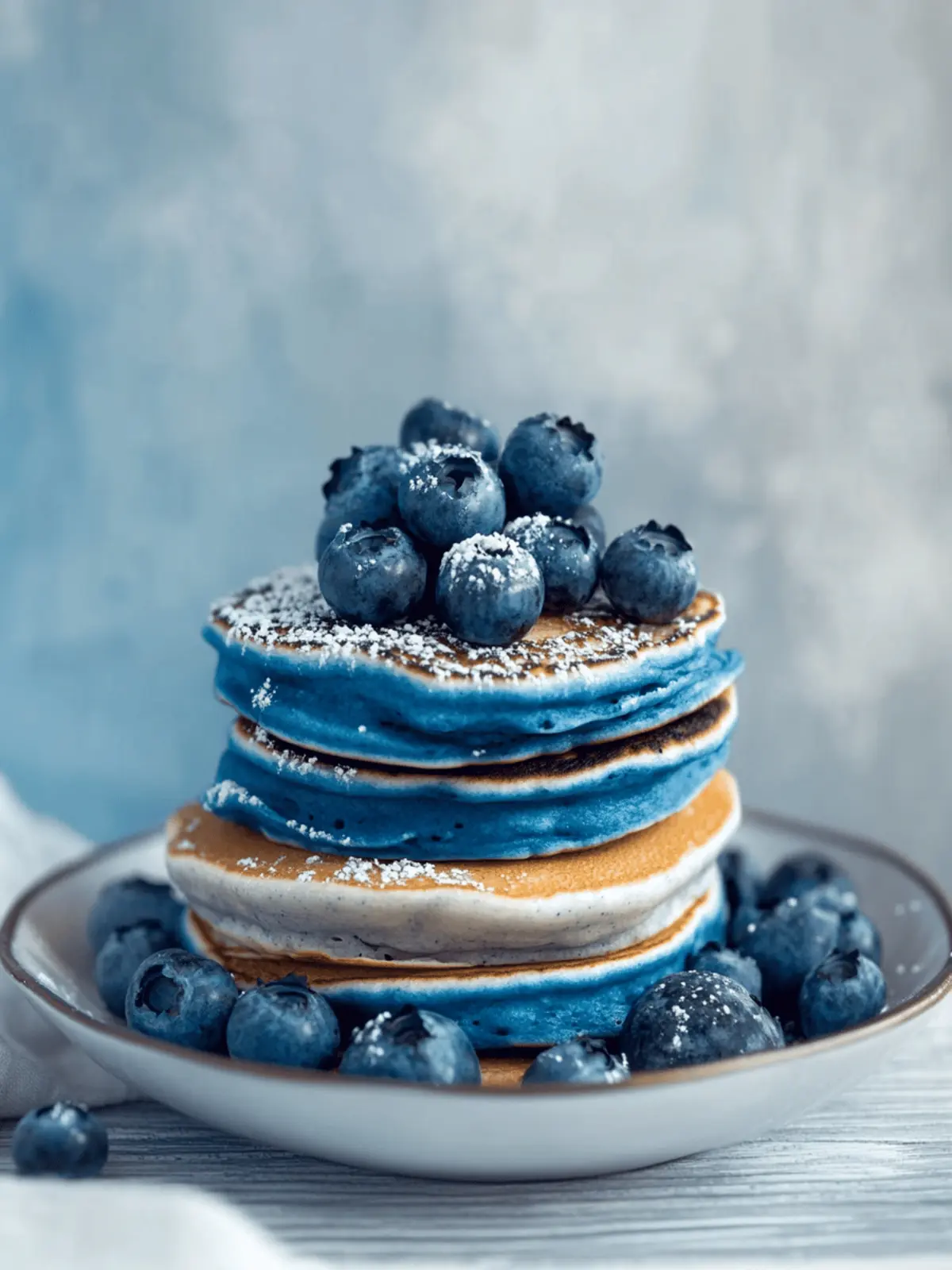 Blue Pancakes Recipe: Flavorful Keto-Paleo Morning Treats 3 Blue Pancakes Recipe