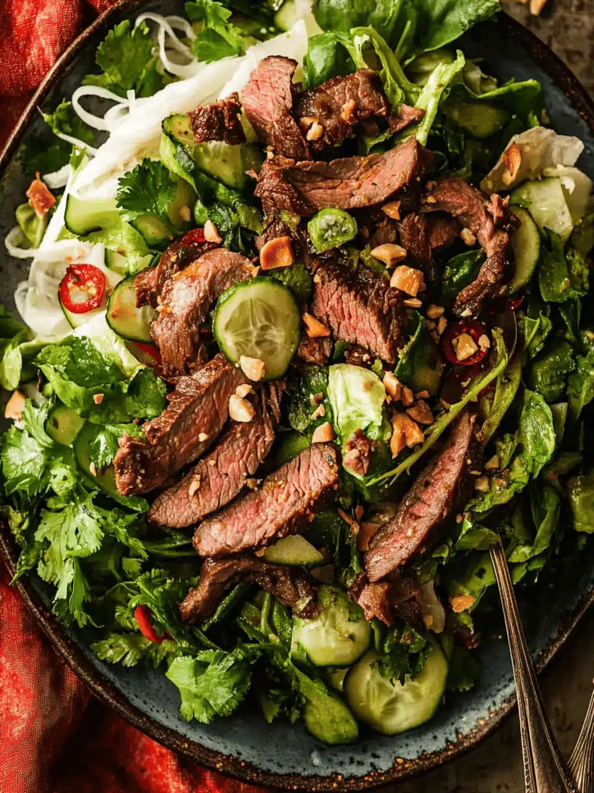 Spicy Thai Beef Salad