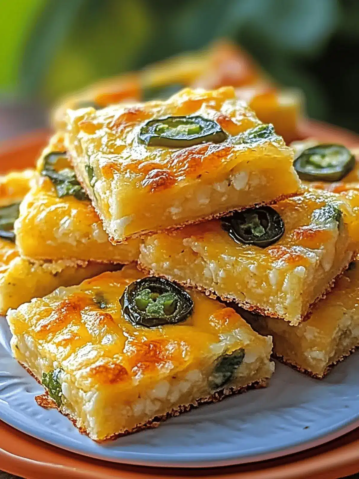 Irresistible Jalapeño Cheese Squares for Your Next Gathering 2 Jalapeño Cheese Squares