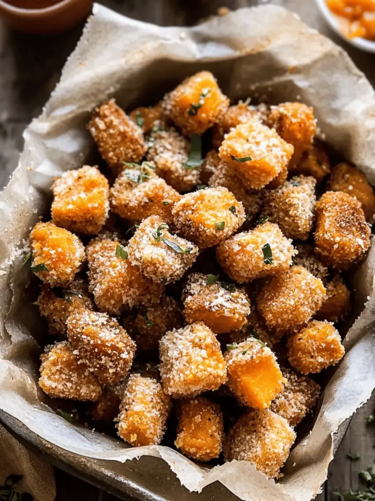 Sweet Potato Parmesan Tater Tots