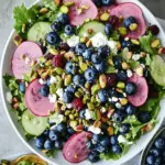 Blueberry Pistachio Spring Salad