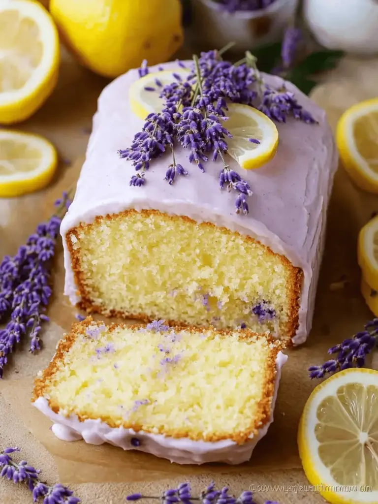 Lemon Lavender Cake