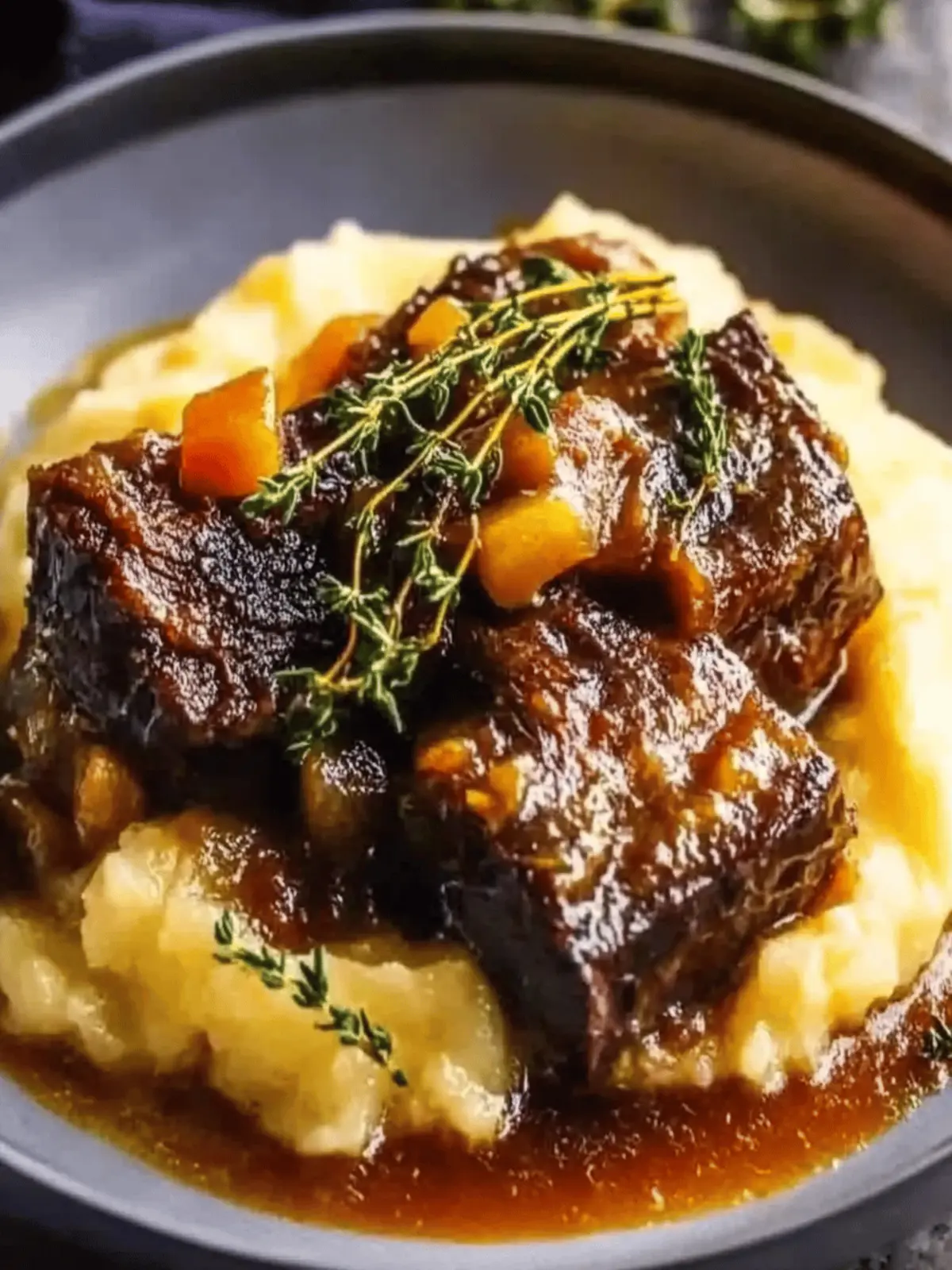 Apple Cider Braised Short Ribs
