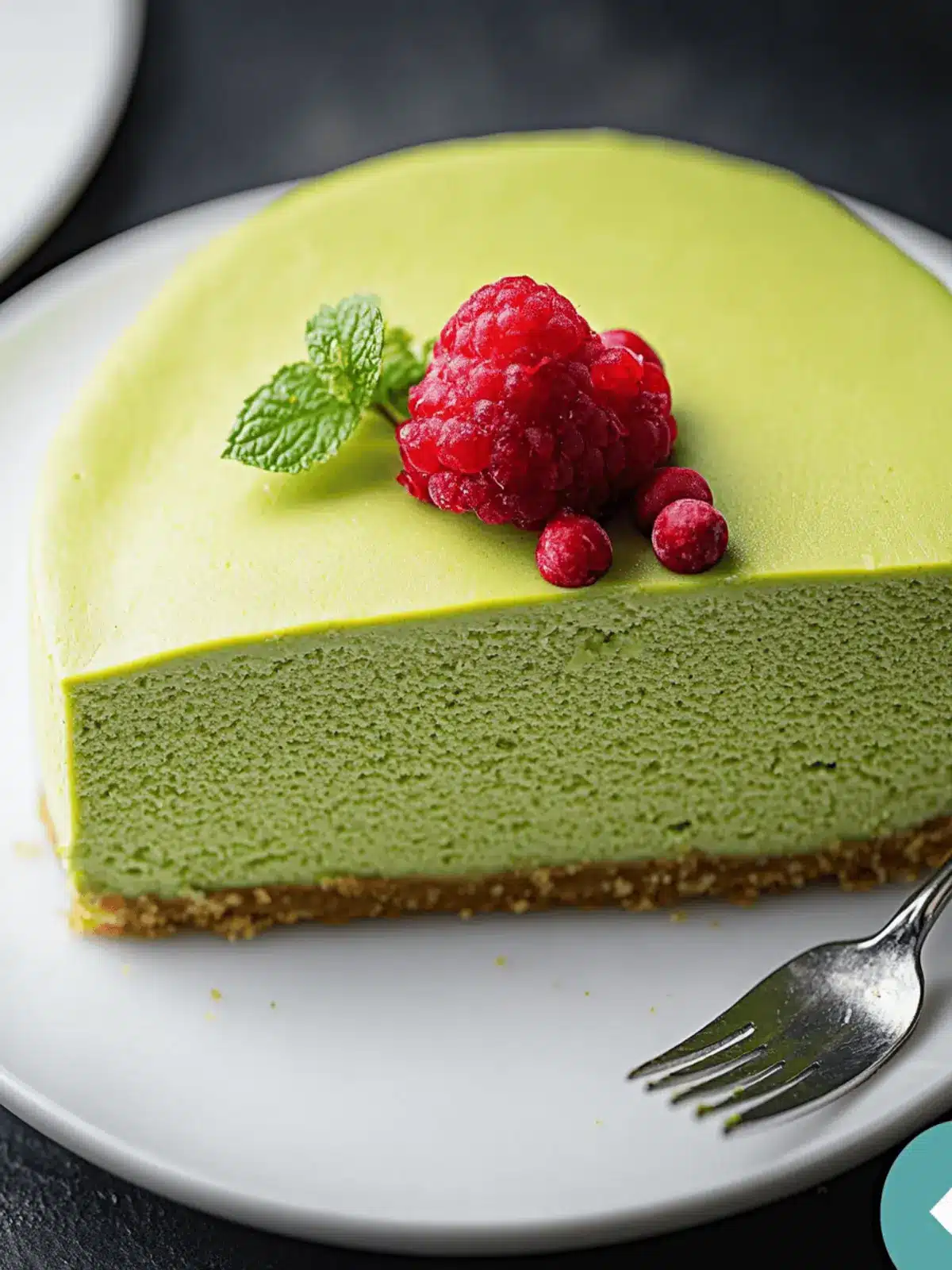 Original Matcha Japanese Cheesecake