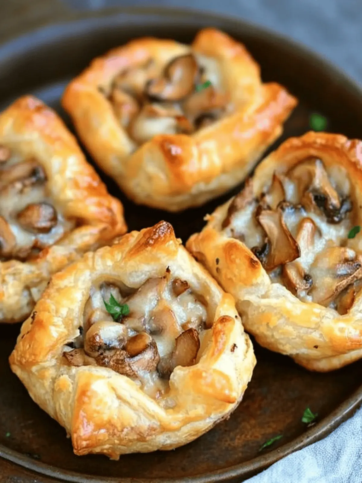 Mouthwatering Mushroom Cheese Puff Bites You’ll Love 3 Mushroom Cheese Puff Bites